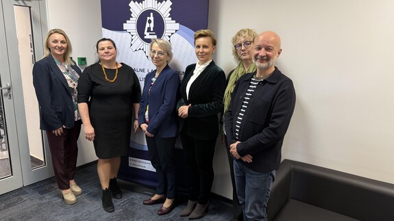 Wizyta studyjna w Centralnym Laboratorium Kryminalistycznym Policji w Warszawie