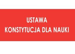 Projekt ustawy Prawo o nauce i szkolnictwie wyższym, ogłoszony przez J. Gowina Ministra Nauki i Szkolnictwa Wyższego  w Krakowie 19 września.