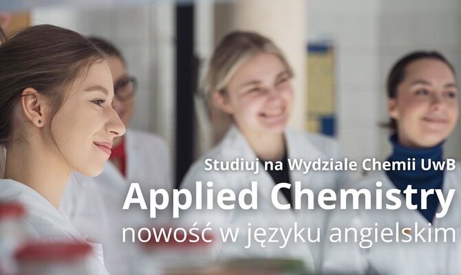 APPLIED CHEMISTRY – nowość od roku akademickiego 2024/2025