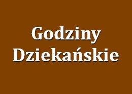 Godziny dziekańskie