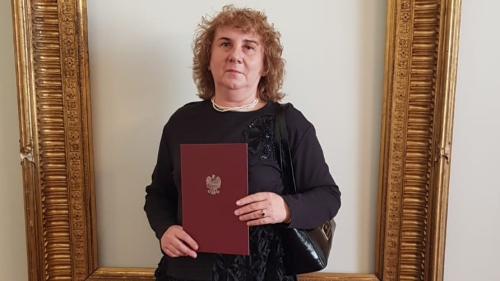 Pani Prof. dr hab. Ewa Gorodkiewicz z nominacją profesorką