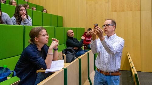 Licealiści z Sokołowa Podlaskiego z wizytą na Wydziale Chemii