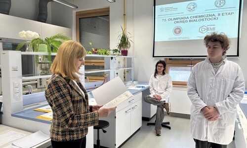 II etap 72. Olimpiady Chemicznej