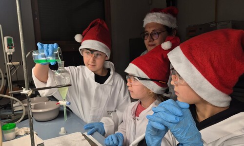 Chemiczne Mikołajki na Wydziale Chemii