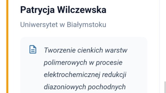Delegacja naszego wydziału na konferencji "Elektroanaliza w Teorii i Praktyce"