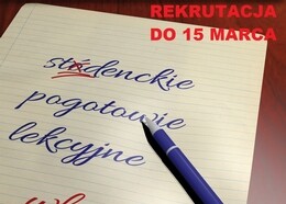 Rekrutacja do Studenckiego Pogotowia Lekcyjnego