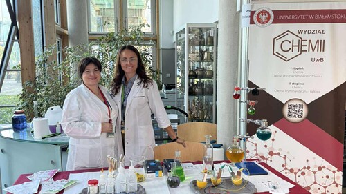 IX edycja Białostockiego Salonu Maturzystów Perspektywy 2025 - relacja z Wydziału Chemii UwB