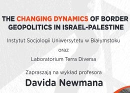 Zaproszenie na wykład prof. Davida Newmana z Ben Gurion University