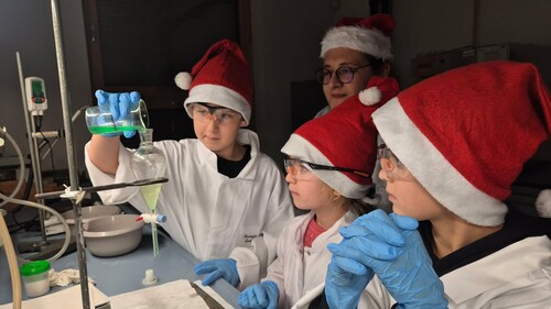 Chemiczne Mikołajki na Wydziale Chemii