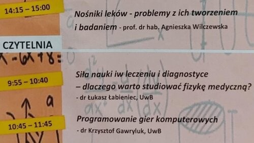 Wydział Chemii na Konferencji Naukowej w III LO w Białymstoku