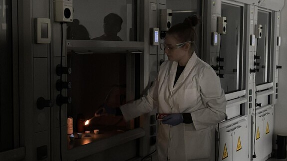 Uczniowie Szkoły Podstawowej nr 4 w Białymstoku na Wydziale Chemii UwB