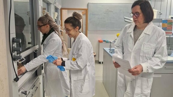 Zajęcia biochemiczne w ramach projektu „Zawód w CZMISie przyda Ci się”