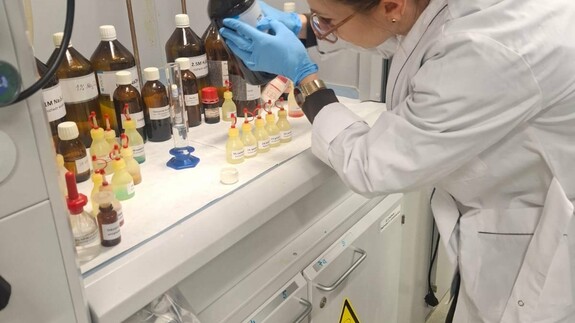 Zajęcia biochemiczne w ramach projektu „Zawód w CZMISie przyda Ci się”