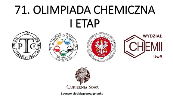 I etap 71. Olimpiady Chemicznej