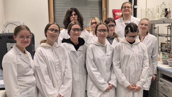 Warsztaty chemiczne dla uczniów Niepublicznej Szkoły Podstawowej w Załukach