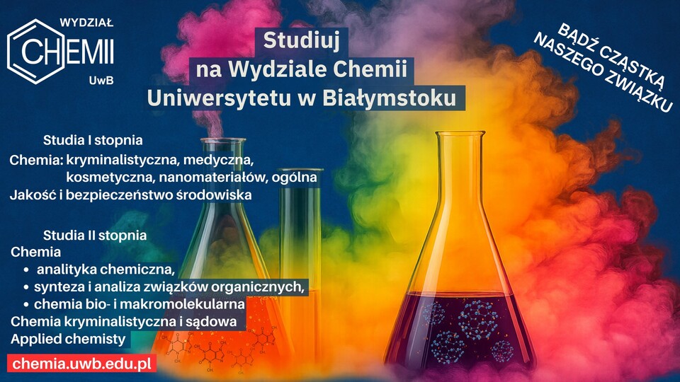 Studiuj na Wydziale Chemii