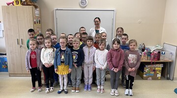 Wizyta w Oddziale Przedszkolnym przy SP nr 8 w Białymstoku
