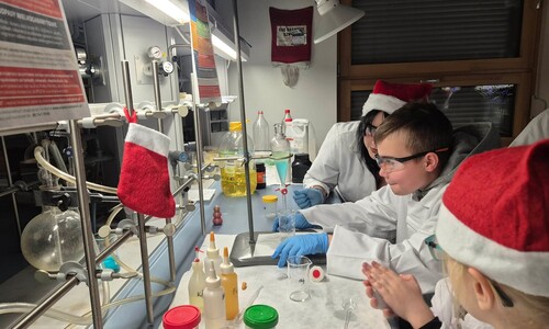 Chemiczne Mikołajki na Wydziale Chemii