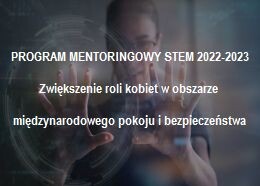 PROGRAM MENTORINGOWY STEM 2022-2023