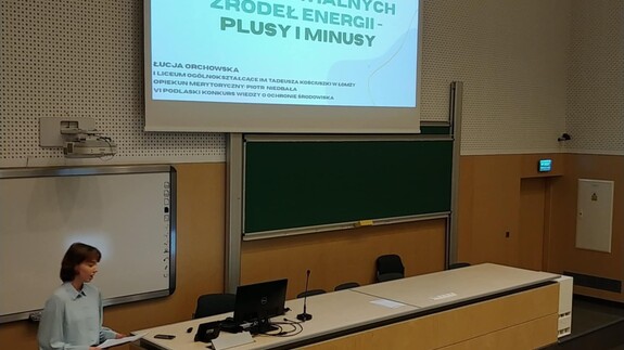 Finałowa część VI Podlaskiego Konkursu Wiedzy o Ochronie Środowiska