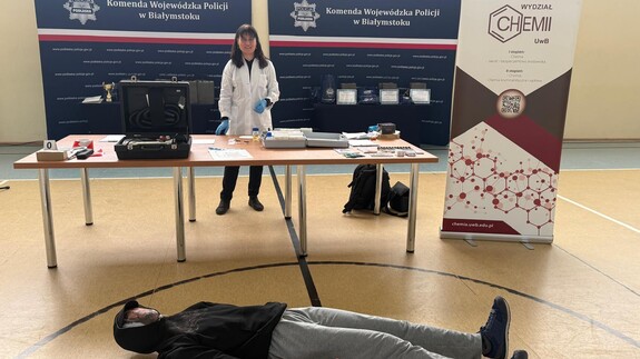 Wydział Chemii na Turnieju Klas Mundurowych &bdquo;Na sportowo z czystą głową&rdquo;