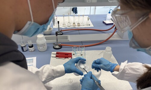 Wydział Chemii UwB wspiera licealist&oacute;w z Ełku w międzynarodowym konkursie Beamline for Schools