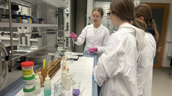 Warsztaty chemiczne dla uczniów Niepublicznej Szkoły Podstawowej w Załukach