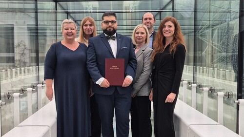 Publiczna obrona rozprawy doktorskiej mgr Dawida Szymczuka