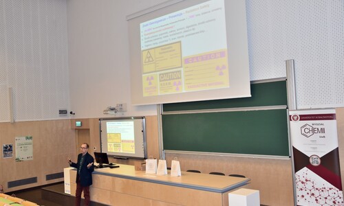 Uroczystość wręczenia nagr&oacute;d Laureatom XII Podlaskiego Konkursu Chemicznego oraz Finalistom 72. Olimpiady Chemicznej z Okręgu Białostockiego