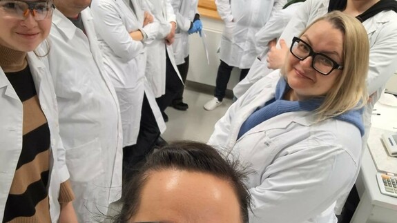 Zajęcia biochemiczne w ramach projektu „Zawód w CZMISie przyda Ci się”