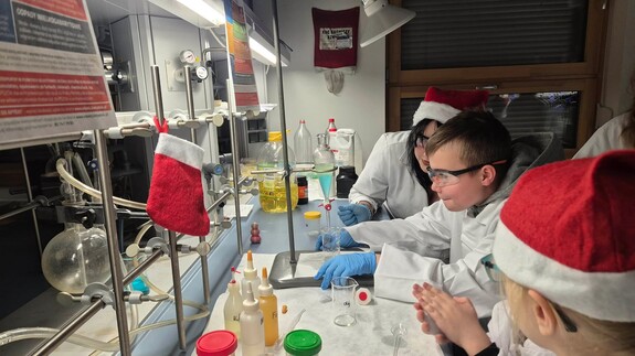 Chemiczne Mikołajki na Wydziale Chemii