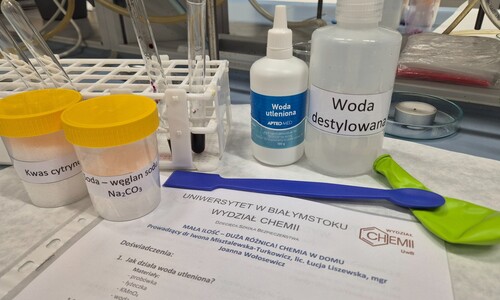 Uczniowie ze Szkoły Podstawowej nr 38 w Białymstoku z wizytą na Wydziale Chemii w ramach akcji &bdquo;Dziecięca Szkoła Bezpieczeństwa&rdquo;