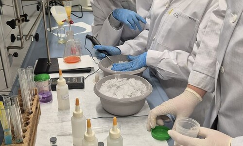 Warsztaty chemiczne dla uczniów Niepublicznej Szkoły Podstawowej w Załukach