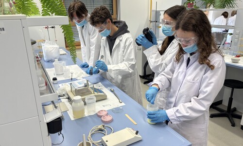 Wydział Chemii UwB wspiera licealist&oacute;w z Ełku w międzynarodowym konkursie Beamline for Schools