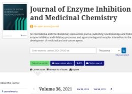 Publikacja w prestiżowym czasopiśmie Journal of Enzyme Inhibition and Medicinal Chemistry