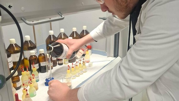 Zajęcia biochemiczne w ramach projektu „Zawód w CZMISie przyda Ci się”