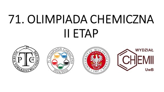 II etap 71. Olimpiady Chemicznej