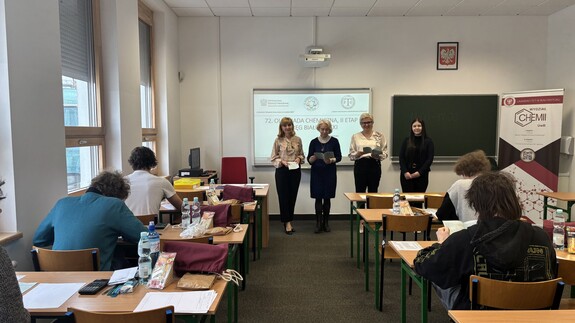 II etap 72. Olimpiady Chemicznej