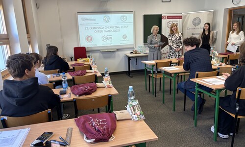 I etap 72. Olimpiady Chemicznej