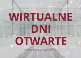 Startują Wirtualne Dni Otwarte