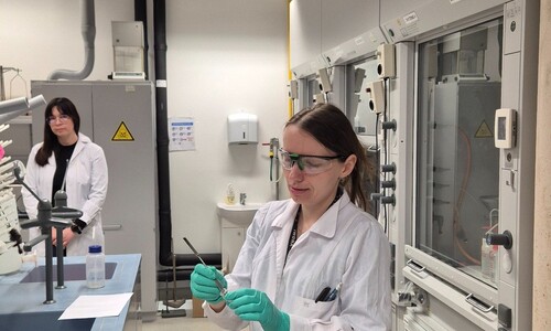 Uczniowie ze Szkoły Podstawowej nr 38 w Białymstoku z wizytą na Wydziale Chemii w ramach akcji &bdquo;Dziecięca Szkoła Bezpieczeństwa&rdquo;