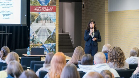 Akcja „Studiuj z UwB” w Zespole Szkół w Sokółce