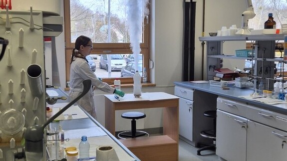 Uczniowie ze Szkoły Podstawowej nr 4 w Białymstoku z wizytą na Wydziale Chemii w ramach akcji &bdquo;Dziecięca Szkoła Bezpieczeństwa&rdquo;