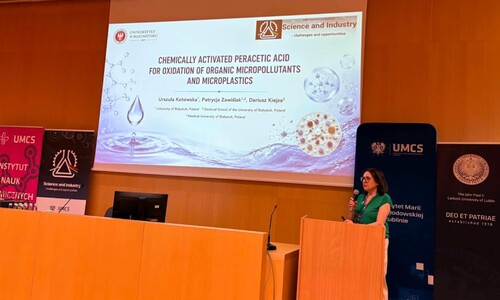Przedstawicielki Wydziału Chemii na Science and Industry - Challenges and Opportunities 2026