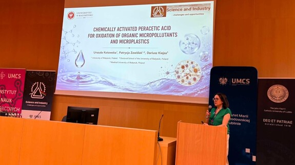 Przedstawicielki Wydziału Chemii na Science and Industry - Challenges and Opportunities 2026
