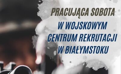 Pracująca Sobota w WCR w Białymstoku